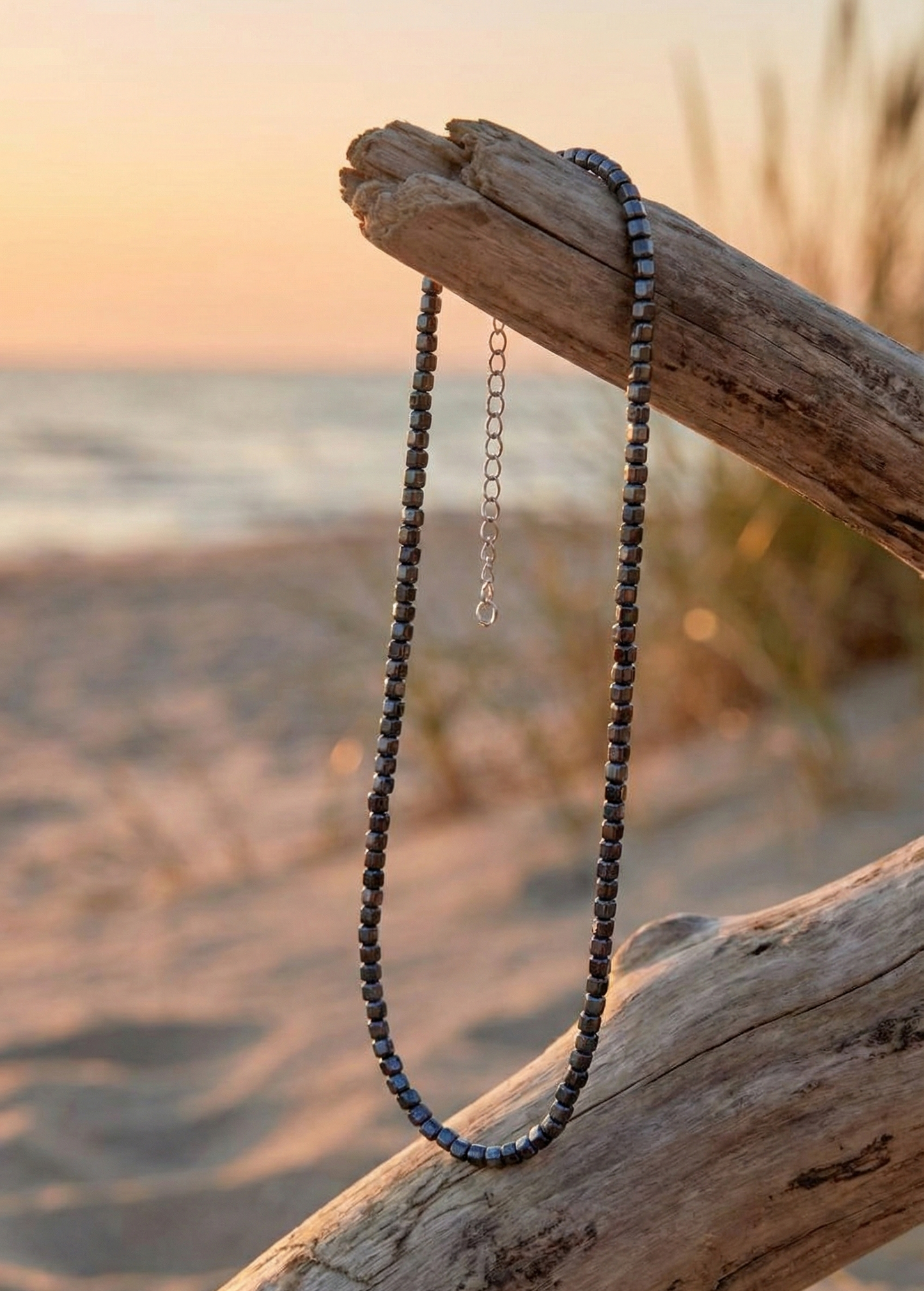 Collar de Zafiro Azul con Broche de Plata .925 - Joyería fina