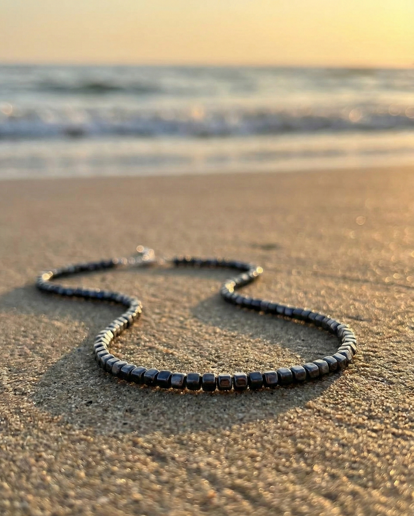 Collar de Zafiro Azul con Broche de Plata .925 - Joyería fina