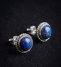 Aretes de lapislázuli