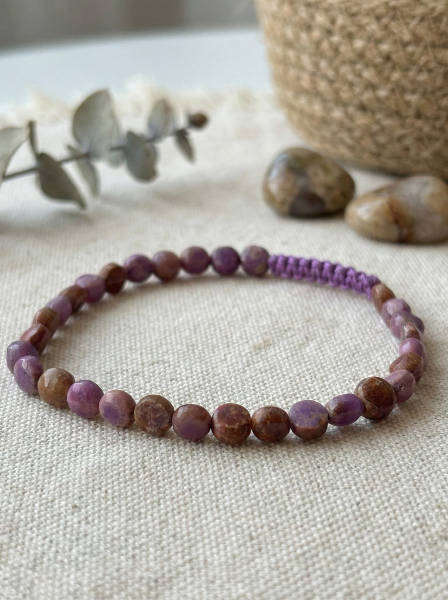 Pulsera ajustable de Fosfosiderita