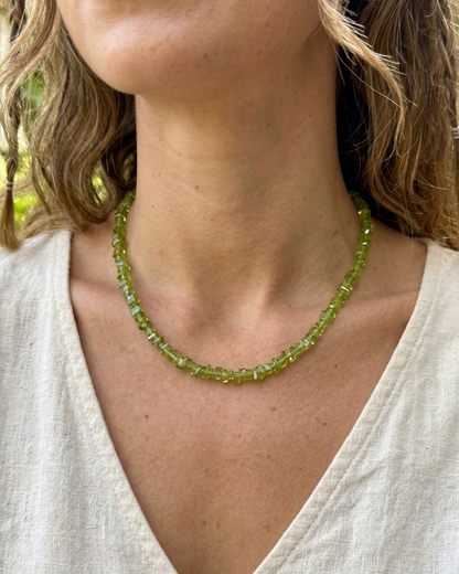 Choker de Peridoto