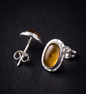 Aretes de ámbar