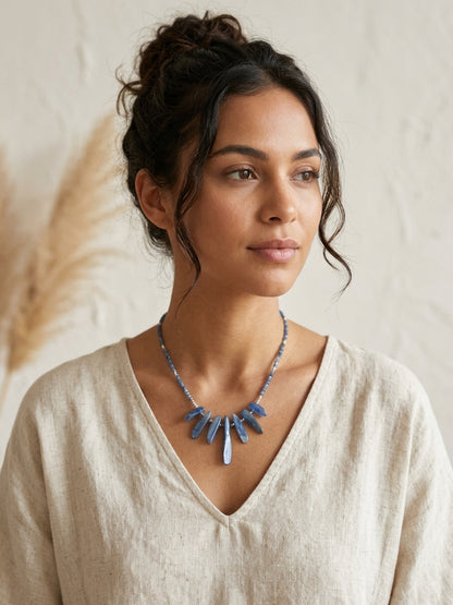 Collar · Cianita Azul