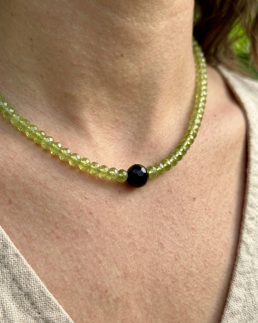 Choker de Prehnita