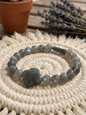 Pulsera ajustable de labradorita