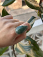 Anillo ajustable de Aventurina Verde