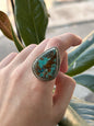 Anillo ajustable de Crisocola