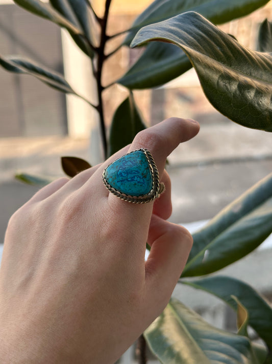 Anillo ajustable de Shattuckita