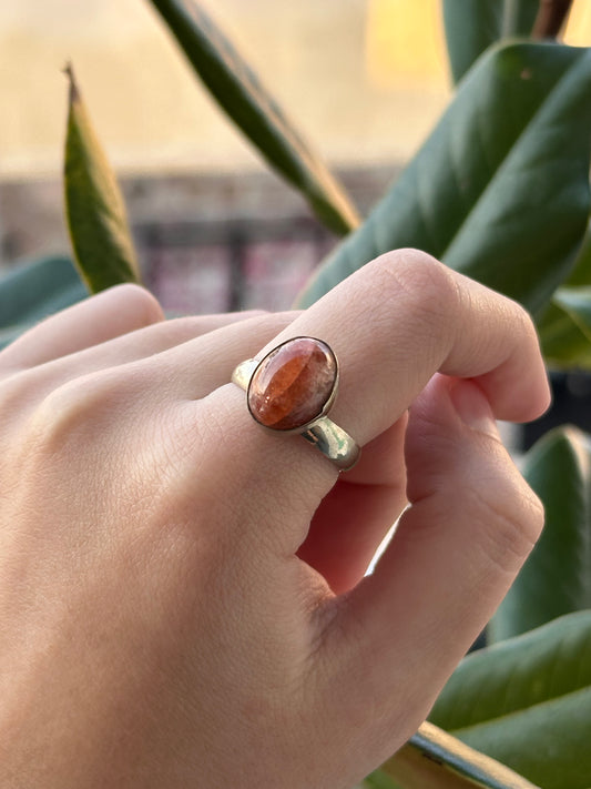 Anillo ajustable de Piedra Sol