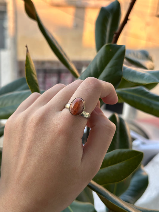 Anillo ajustable de Piedra Sol