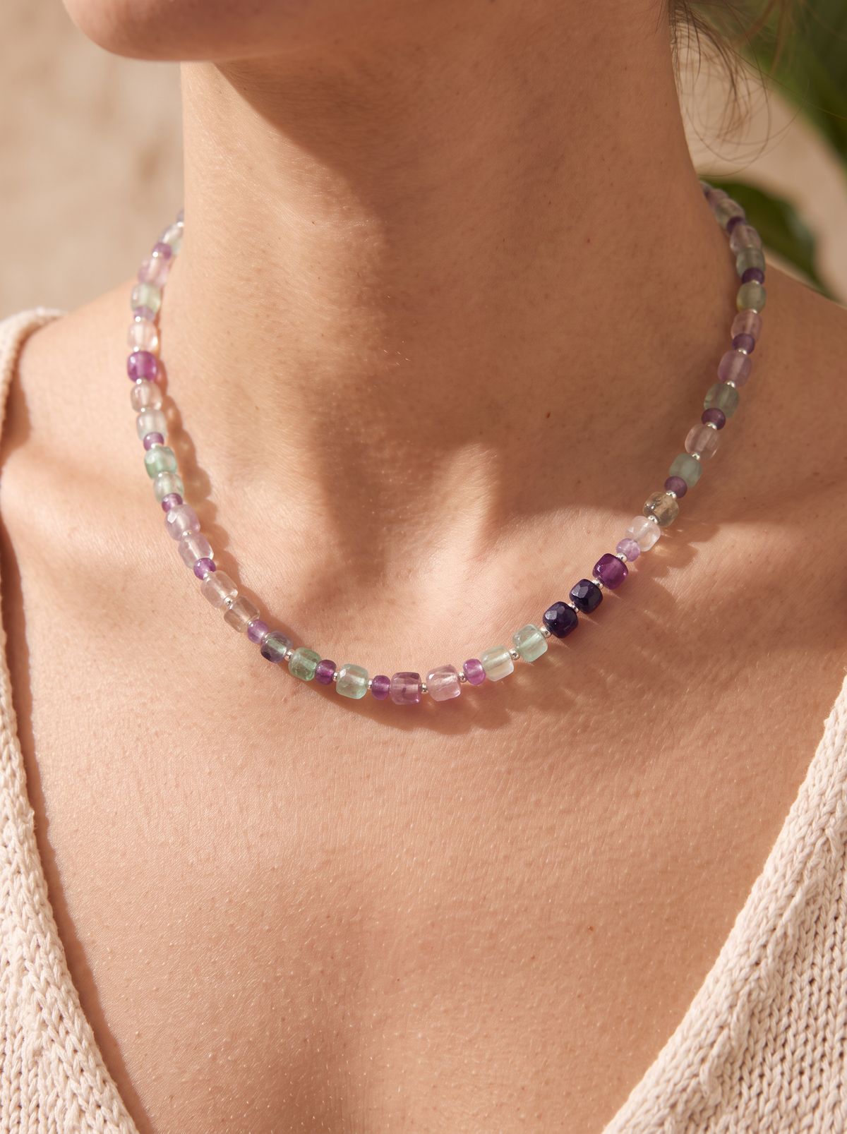 Choker de Fluorita