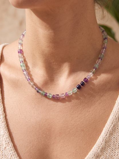 Choker de Fluorita