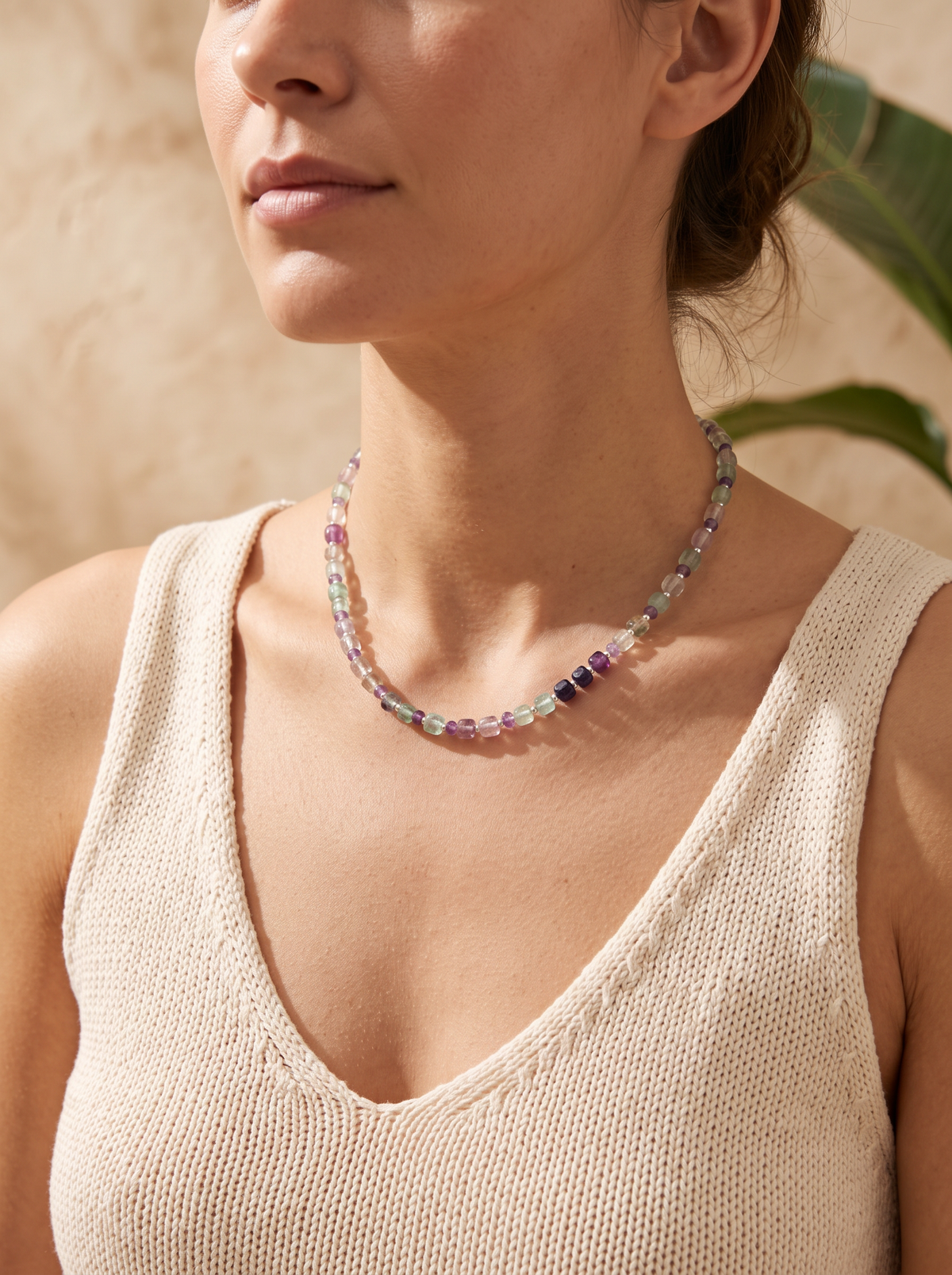 Choker de Fluorita