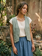 Collar Ajustable · Citrino & Ojo de Tigre